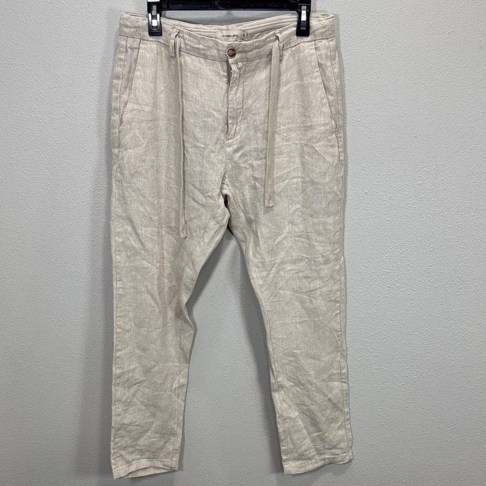 Gianni Lupo linen pants serendipity‎